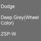 Preview: Dodge, Deep Grey(Wheel Color), ZSP-W.